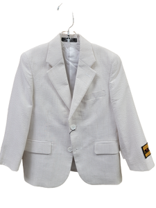 Jacket, Tan Seersucker