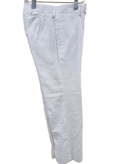 Pant, White Linen