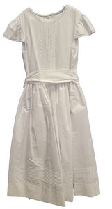 Communion Dress, White by LuLu BeBe, LLBMARY301STC