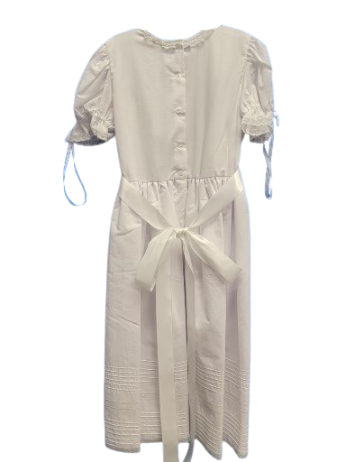 Communion Dress, White by LuLu BeBe, LLBMATILDA