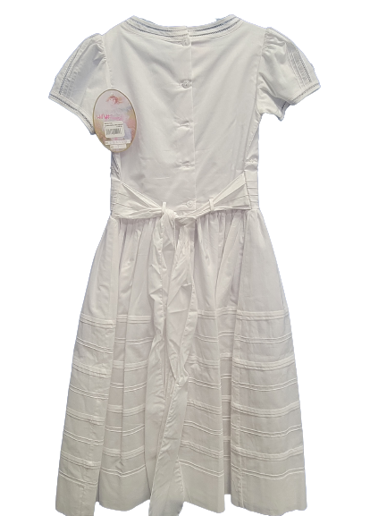 Communion Dress, White by Will'Beth, WB36514M