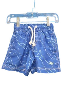 Boys Swimsuit Royal Blue Shark