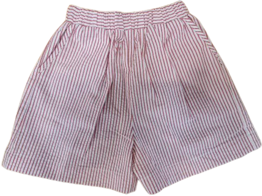 Andy Basic Shorts Red Stripe