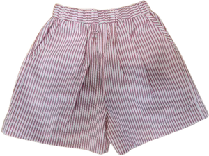 Andy Basic Shorts Red Stripe