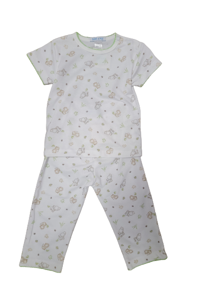 Safari  2 PC Short Sleeve Pajamas