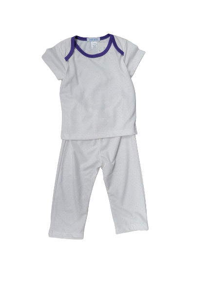 LSU 2 PC Short Sleeve Pajamas