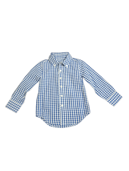 Check Shirt -French Blue