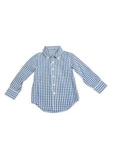 Check Shirt -French Blue