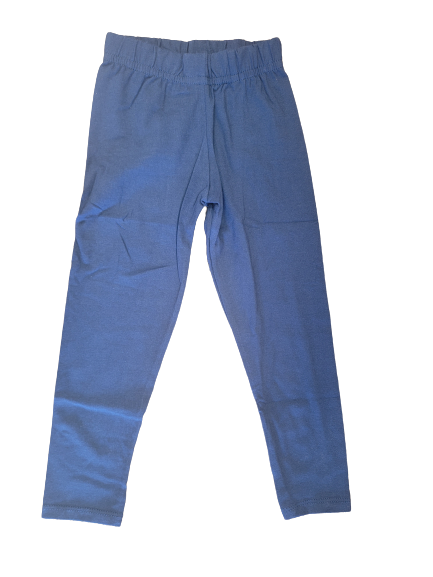 Elastane Jersey Leggings - Navy