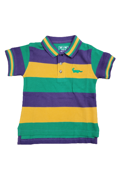 Mardi Gras Boys S/S Polo