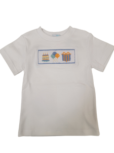 Birthday Smocked Tee - Boys