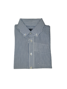 SEERSUCKER SHORT SLEEVE BLUE