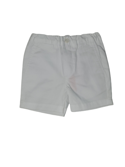 BOYS DRESS SHORTS, WHITE