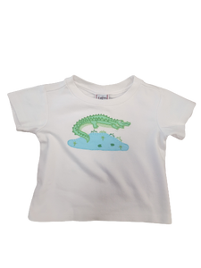 Embroidered Alligator Tee