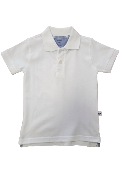 Solid Polo Shirt - White