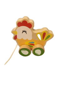 Pull Toy, Rooster