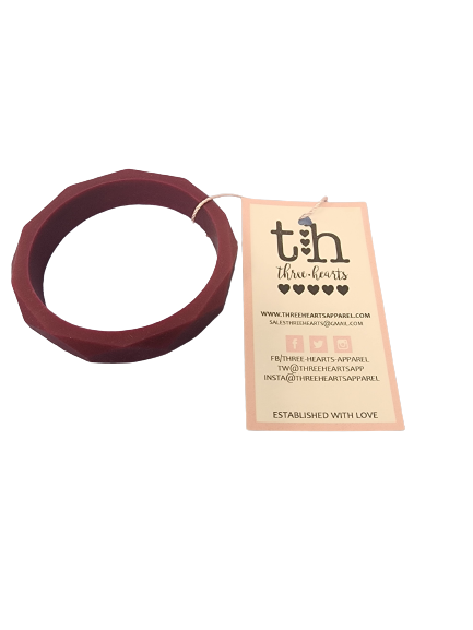 Teething Ring, Maroon