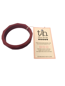 Teething Ring, Maroon