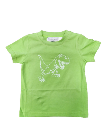 Lime Green T-Rex Tee Shirt