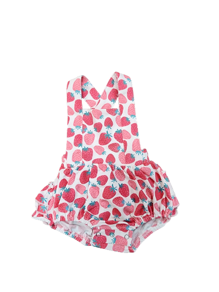 Isla Romper in Berry Cute
