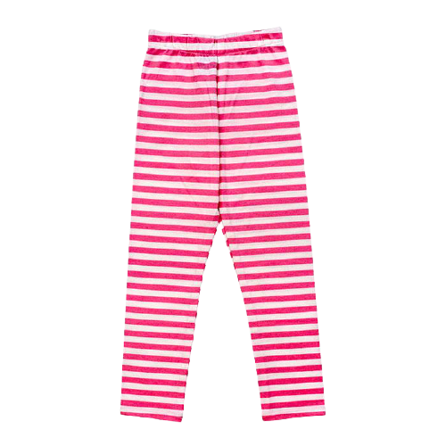 Girls Leggins Lt. Pink Stripe