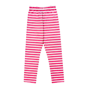 Girls Leggins Lt. Pink Stripe