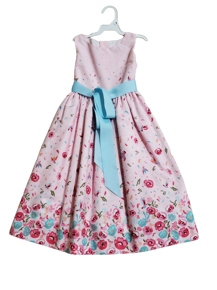 Pink Floral Dress