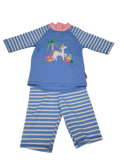 2-Piece Sun Protection Suit - Unicorn