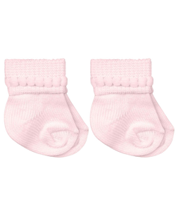 Jefferies Socks Bubble Bootie 2 Pair Pack - Pink