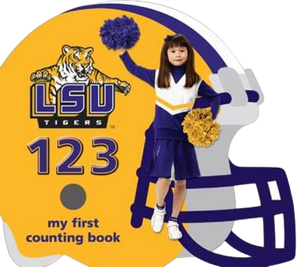 LSU Tigers 123 My 1st Counting Book