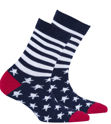 KIDS JULY 4TH SOCKS