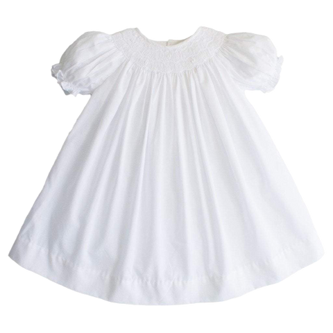 Daygown with Wave Smocking