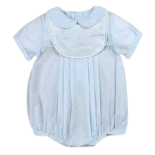 Romper with Sailboat Embroidery