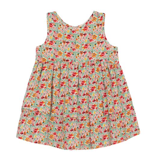 Blooms & Blossoms Rayon Dress