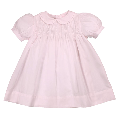 Dress with Pintucks and Featherstitching