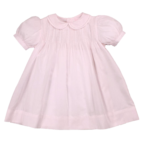Dress with Pintucks and Featherstitching