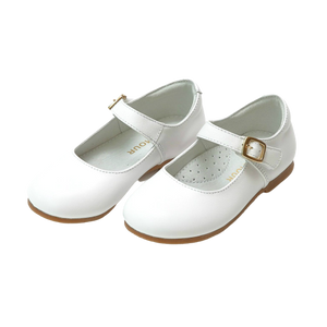 Dressy Flat Pearlized White