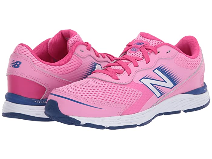 Girls Lace 680 Series Cotton Candy/Exhuberant Pink