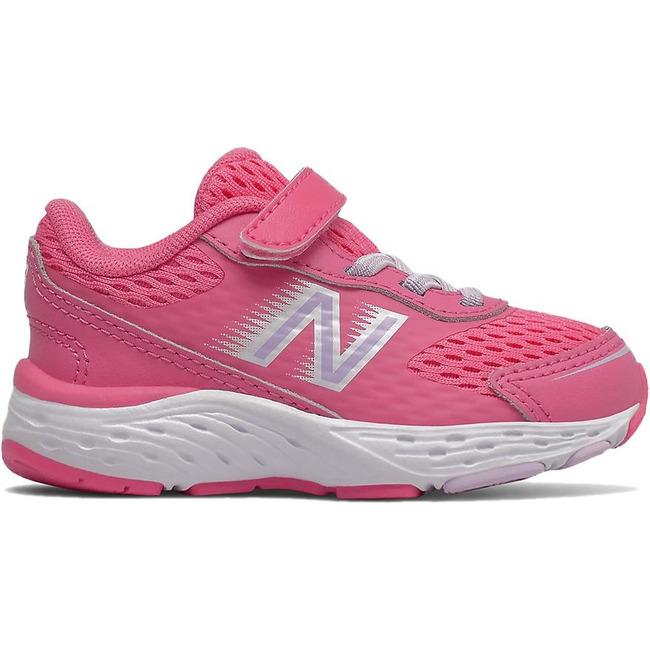 Girls Velcro 680 Running Shoe (Infant/Toddler) Light Pink