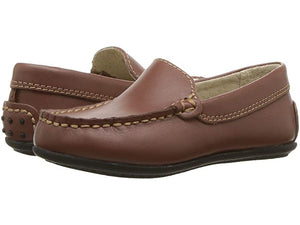 Brooklyn - Boys Moccasin Cognac by Footmates