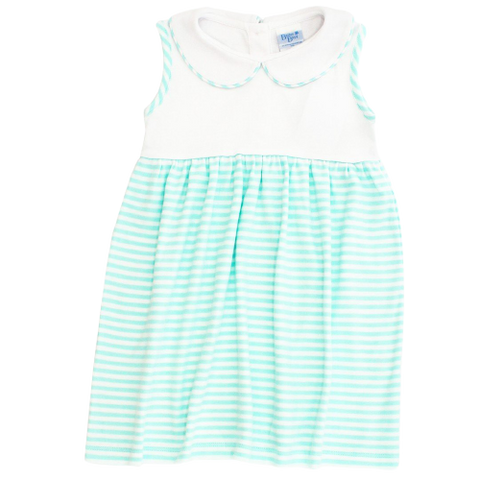 Summer Dress, Mint/White