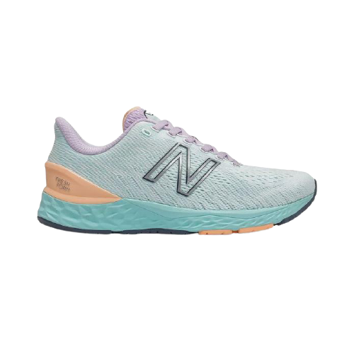 New Balance Girl's  GP880W11 White/Pale Blue