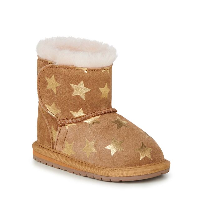 Toddler Starry Night Boot Chestnut (Girls)