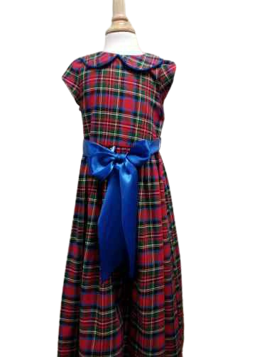 Empire Dress Plaid