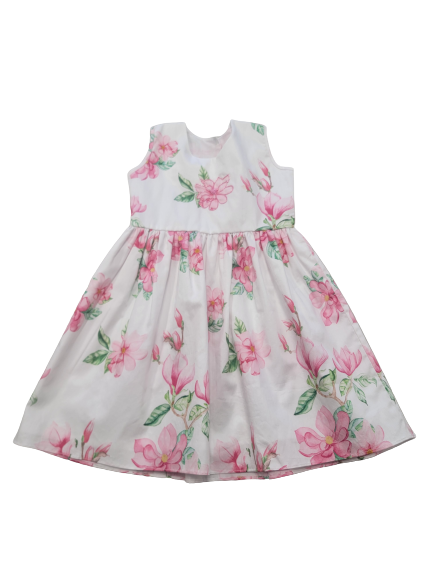 BABY DRESS MAGNOLIA FLORAL