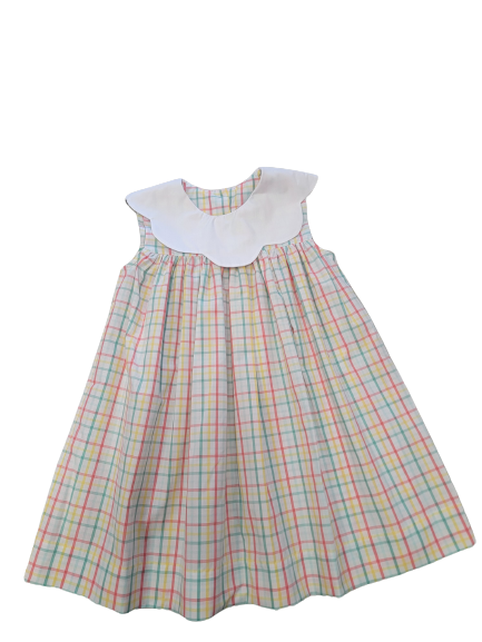 Pastel Gingham Float Dress