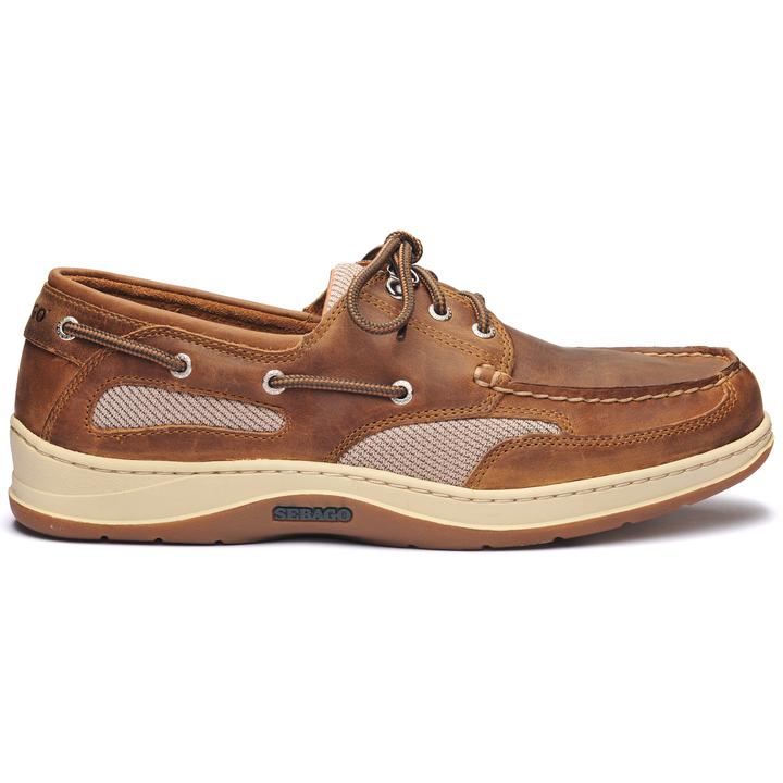 Sebago Portland Waxed Brown Cinnamon