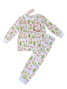 Cajun Christmas 2pc Pajama Set