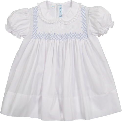 Vintage Smocked Bodice Dress