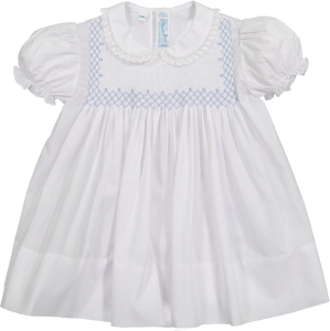 Vintage Smocked Bodice Dress